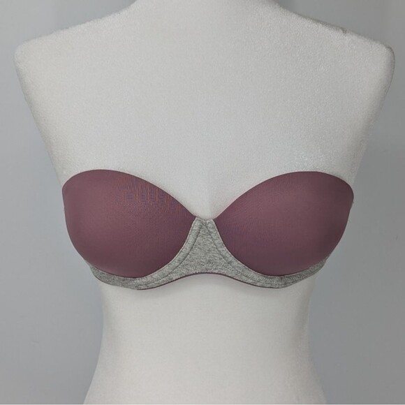 PINK Victoria's Secret Wear Everywhere Multi Way Strapless Push-Up Bra 32B - Picture 1 of 8